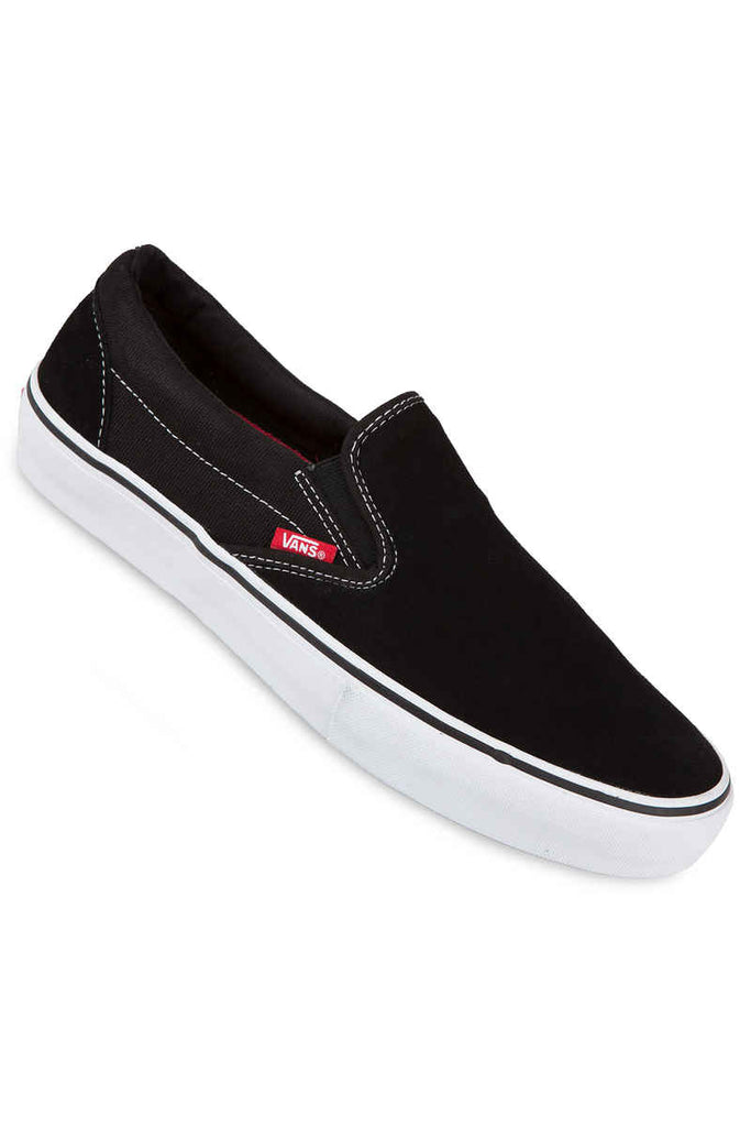 Black suede vans slip on Clearance